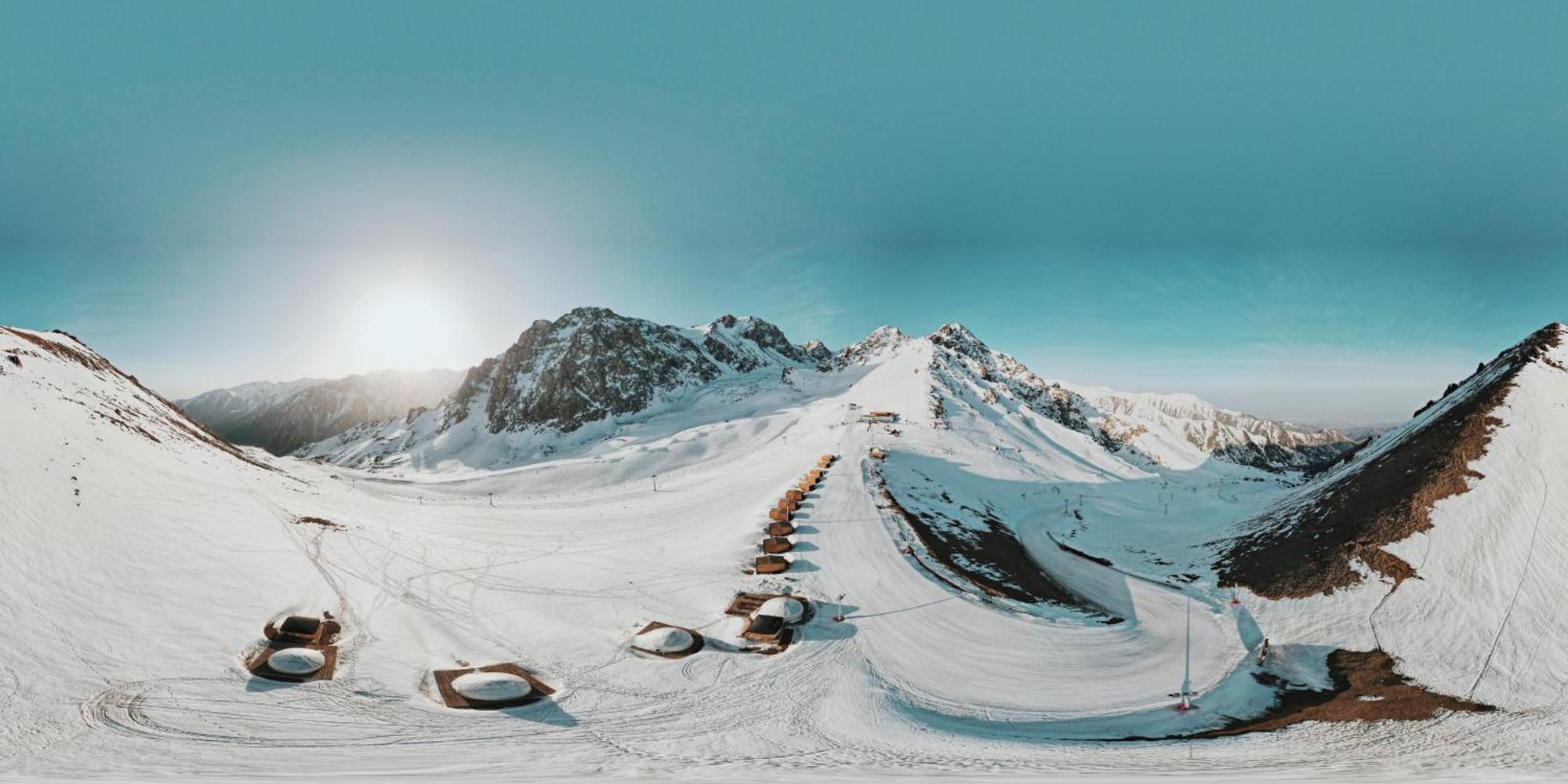 Tenir Eco Hotel, Shymbulak Mountain Resort الماتي المظهر الخارجي الصورة